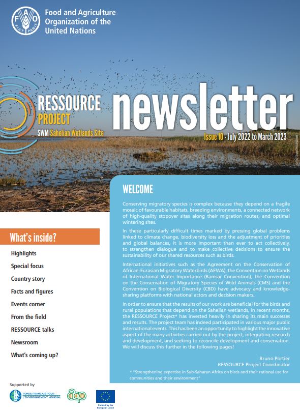 RESSOURCE Project Newsletter - Issue 10