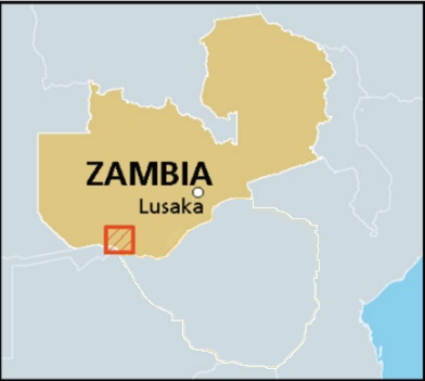 Zambia Map